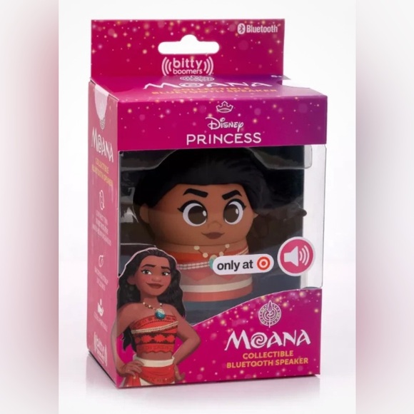 New Disney Moana Bitty Boomer Bluetooth  Speaker plus a free gift - Picture 1 of 1